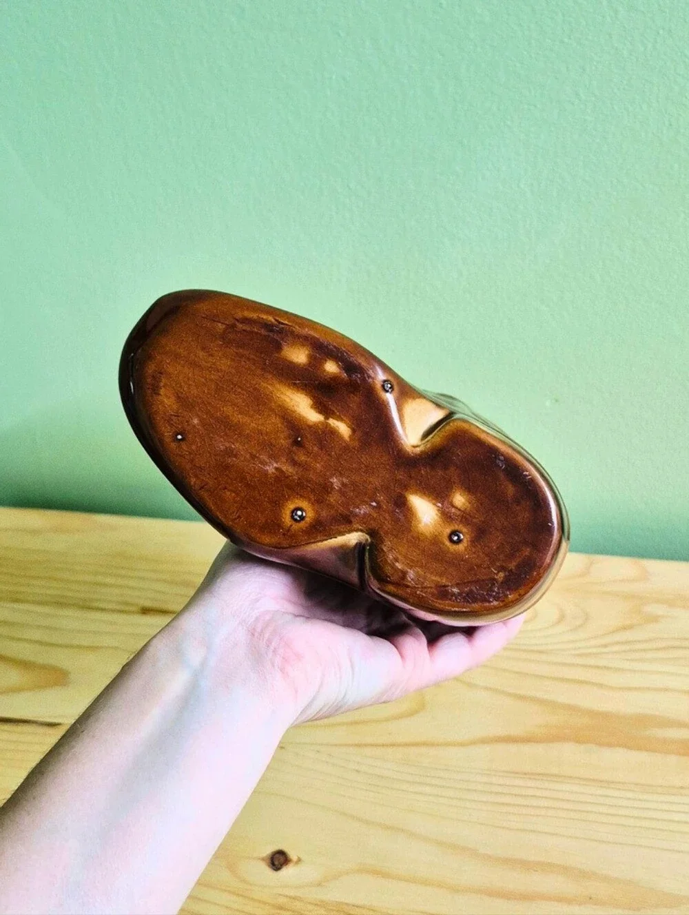 Vintage Ceramic Cowboy Boot Planter / Vase - Picture 11 of 12